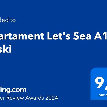Apartament Let's Sea A17 Gąski Kültér fotó