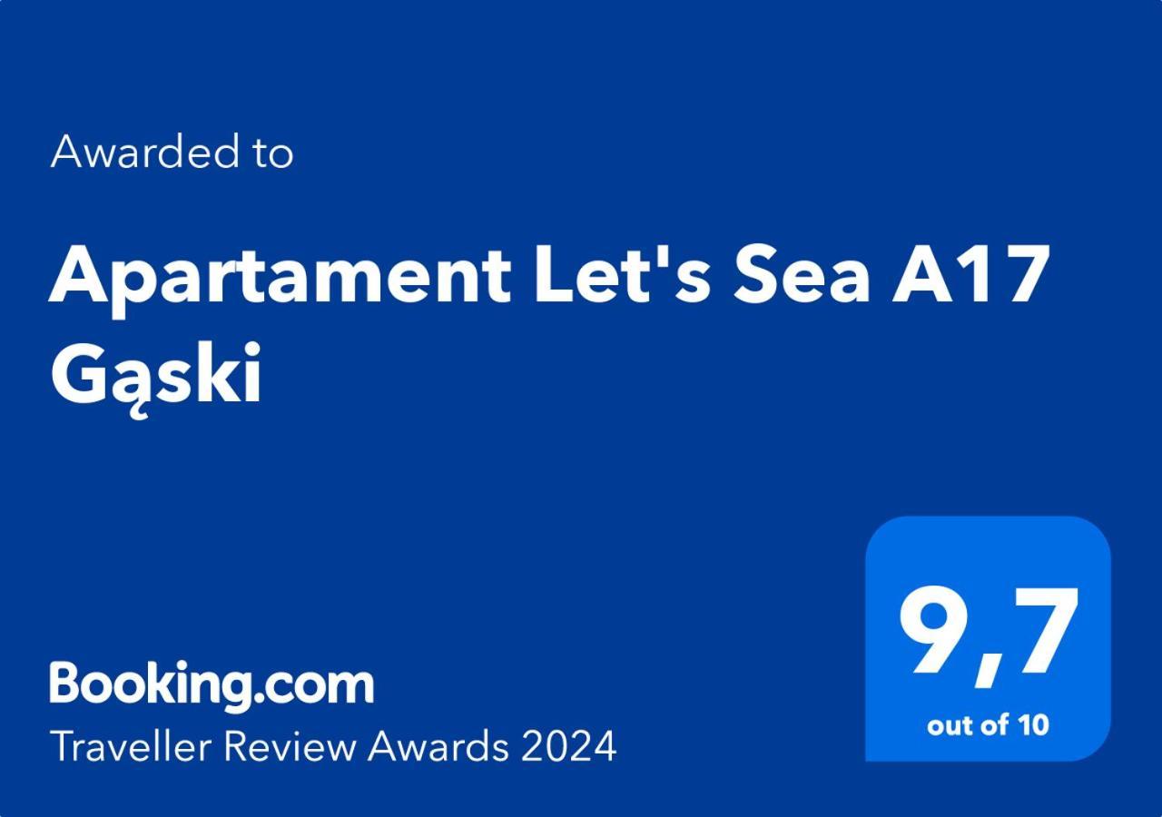 Apartament Let's Sea A17 Gąski Kültér fotó